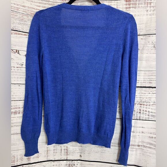 J. Crew Sweater Womens Size Small cardigan button up knit Alpaca and Wool blend - Picture 4 of 11